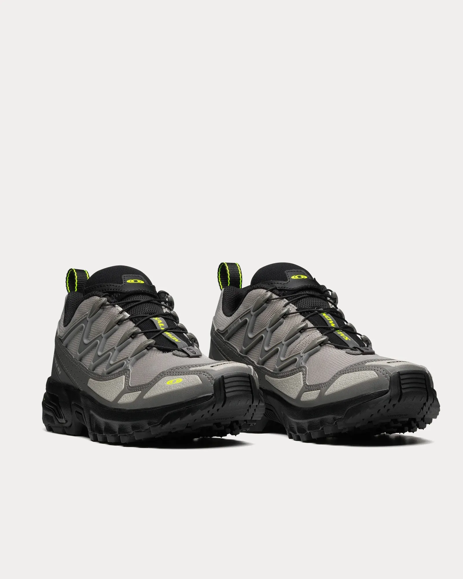 ACS   Pewter / Black / Safety Yellow Low Top Sneakers