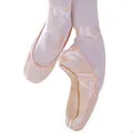 Aerial -- Pointe Shoe -- European Pink Satin