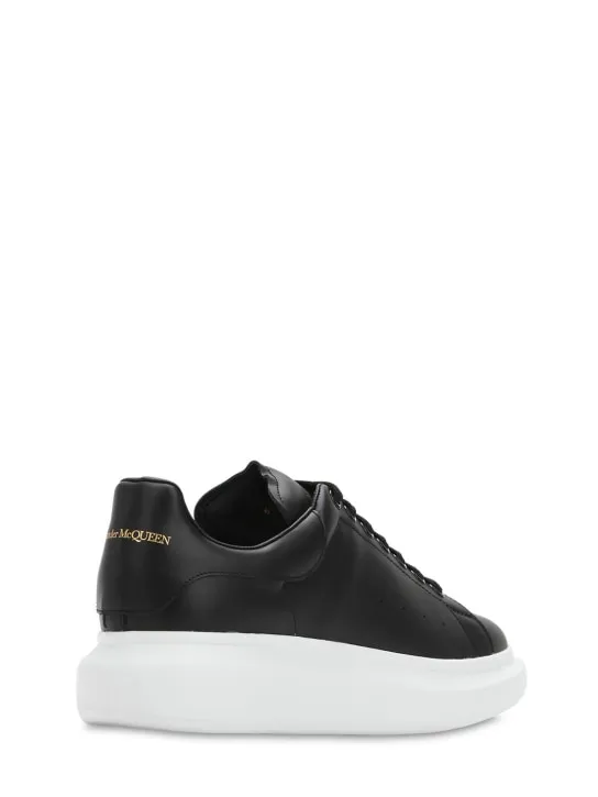Alexander McQueen   45mm Oversize leather sneakers 