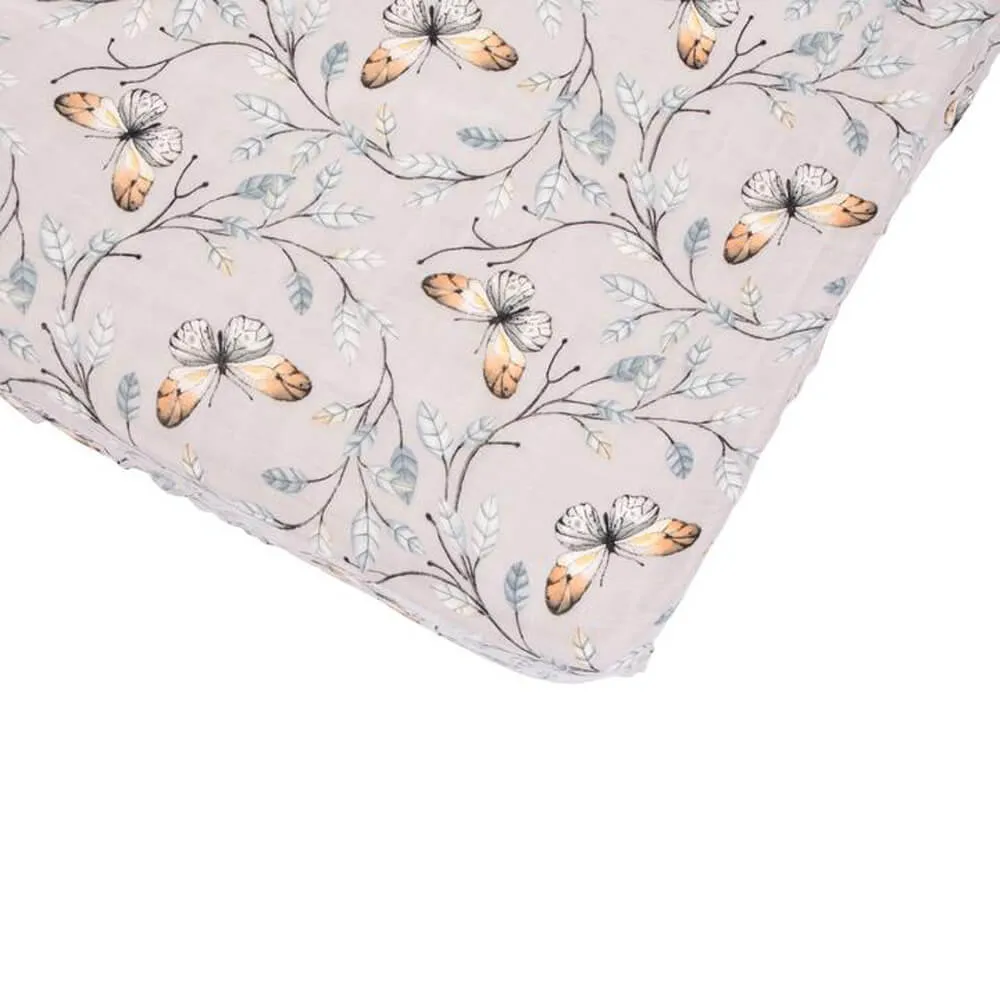 All4Ella Bamboo Cotton Cot Sheet