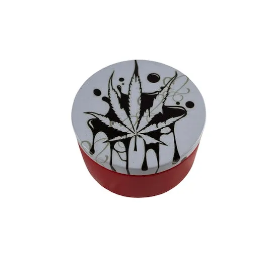 Aluminum Metal Jars w/ Designed Lid (500 pcs)