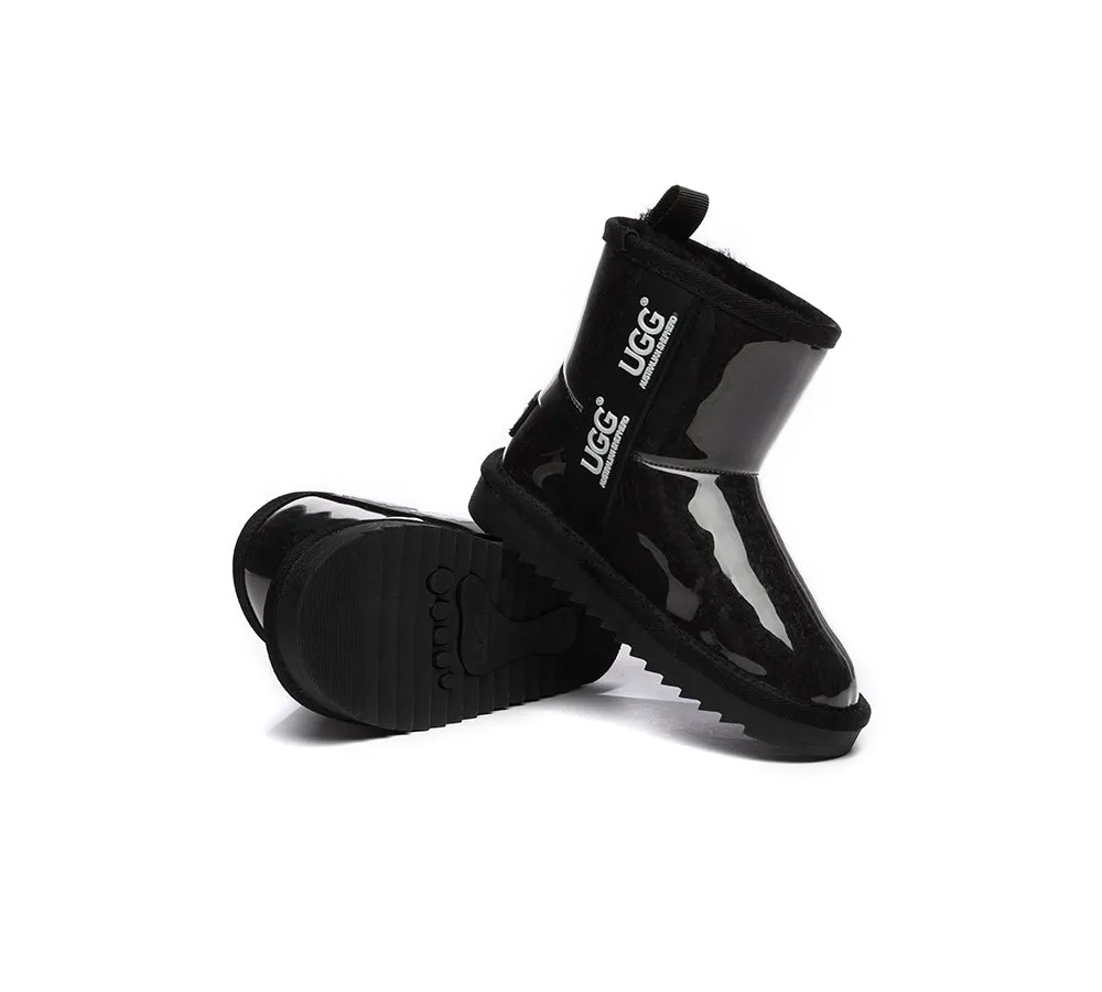 Australian Shepherd® Kids Ugg Boots Clear Waterproof and Shearling Coated Classic