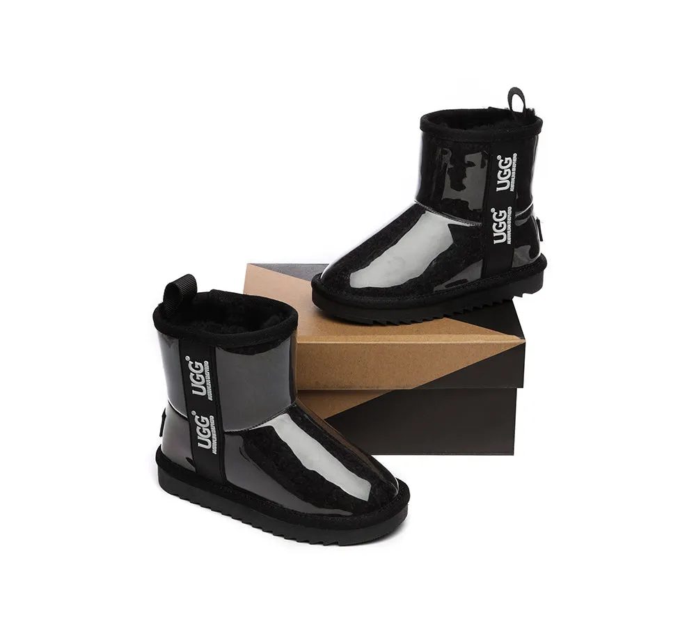 Australian Shepherd® Kids Ugg Boots Clear Waterproof and Shearling Coated Classic