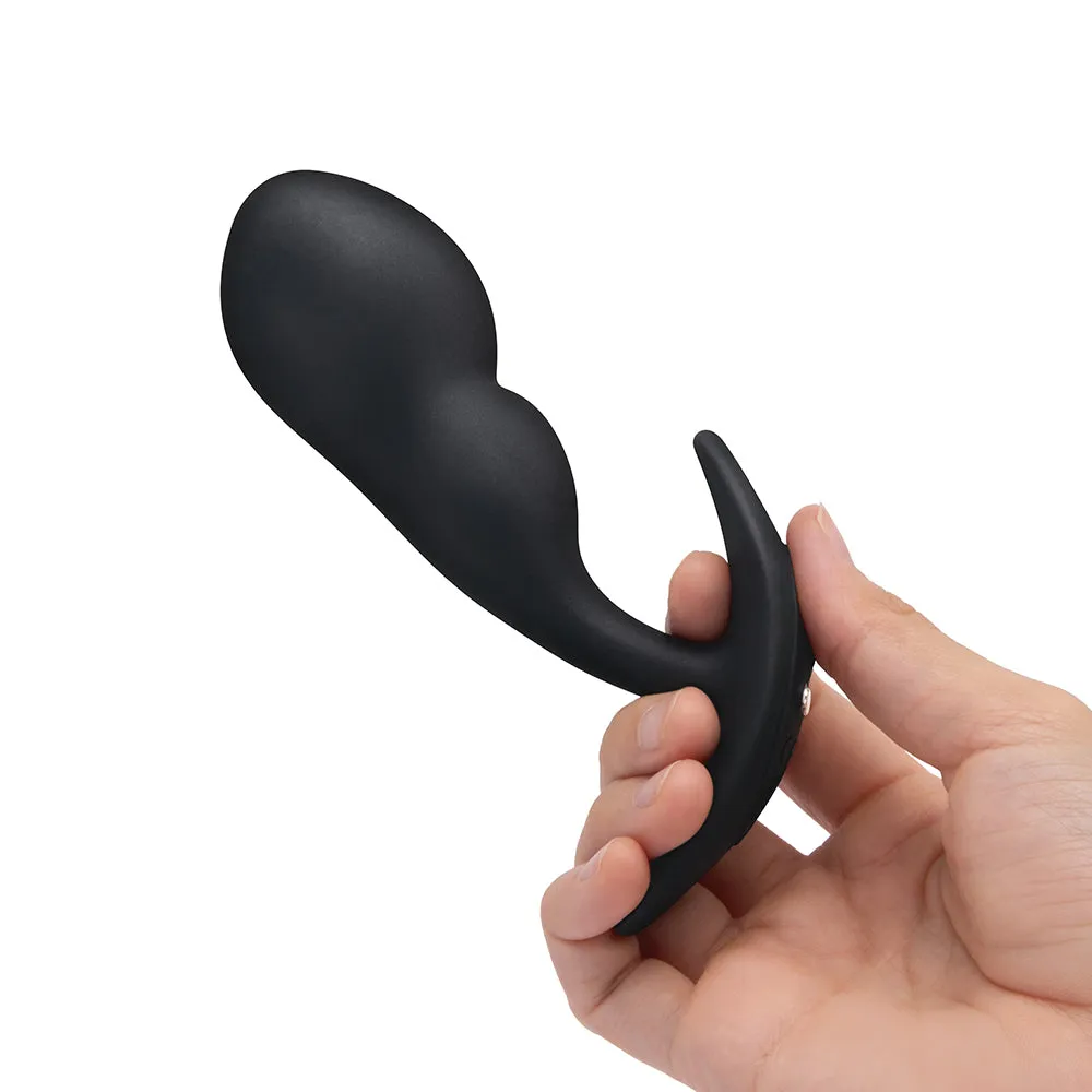 b-Vibe Vibrating P-Spot Snug Plug Large with Rechargeable Remote Control