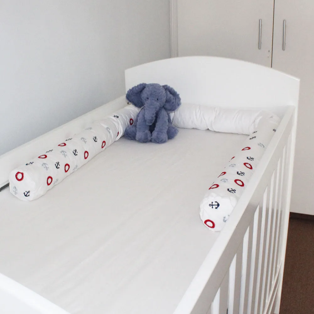 Babes & Kids Cotbumper Cover Embroidered