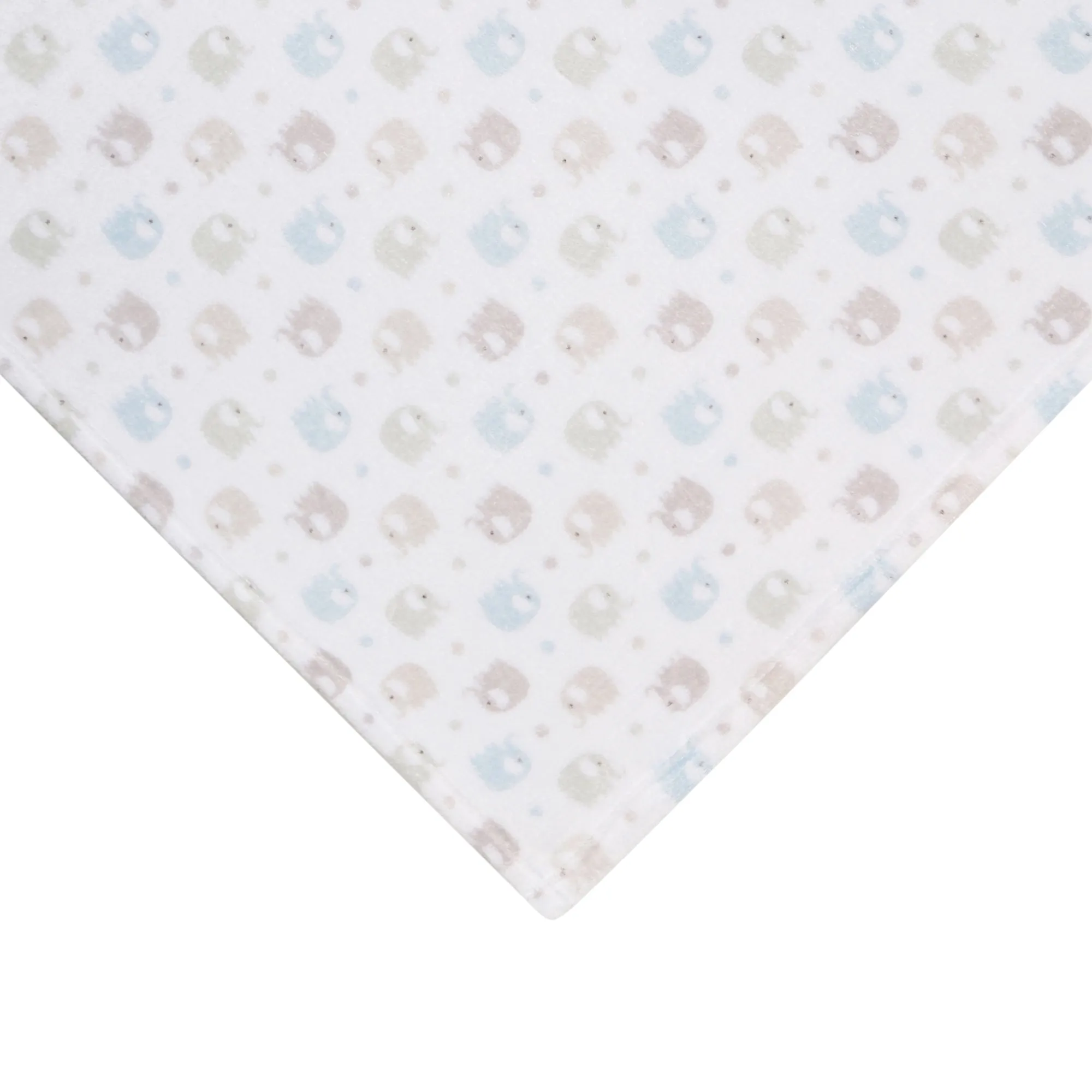 Baby Swaddle Blanket Wrap for Boys - Blue Elephant