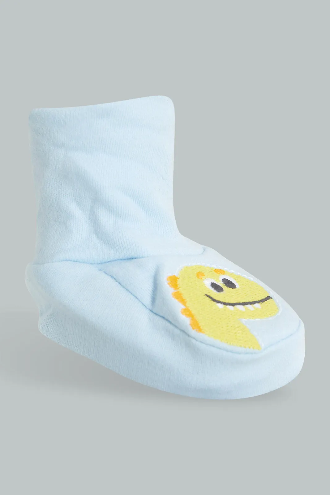 Blue Giraffe Bootie For Babies