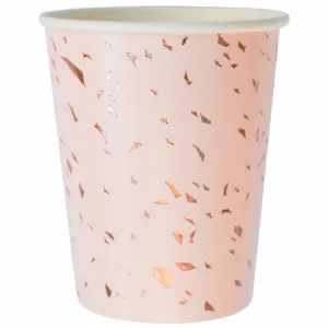 BLUSH & ROSE GOLD CUPS