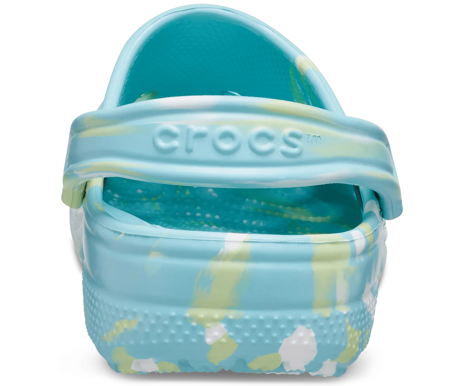 Crocs Unisex Classic Marbled Clog - Pure Water