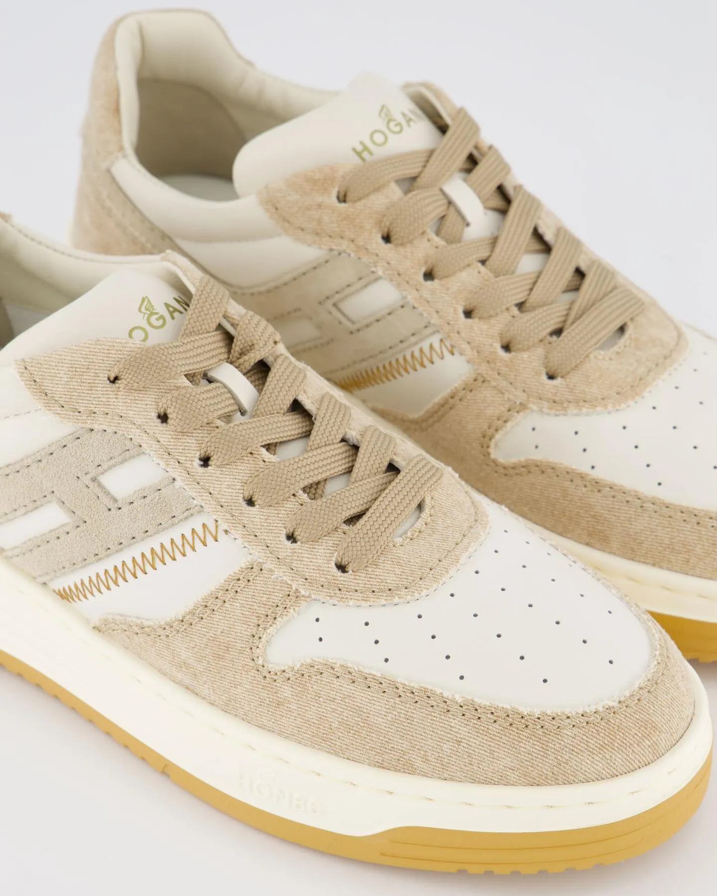 Dames H630 Sneaker Wit/Beige