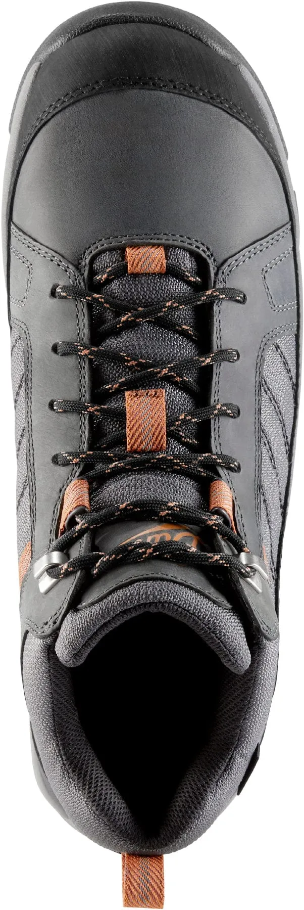Danner Men's Riverside Gray/Orange Soft Toe Work Shoes 15341