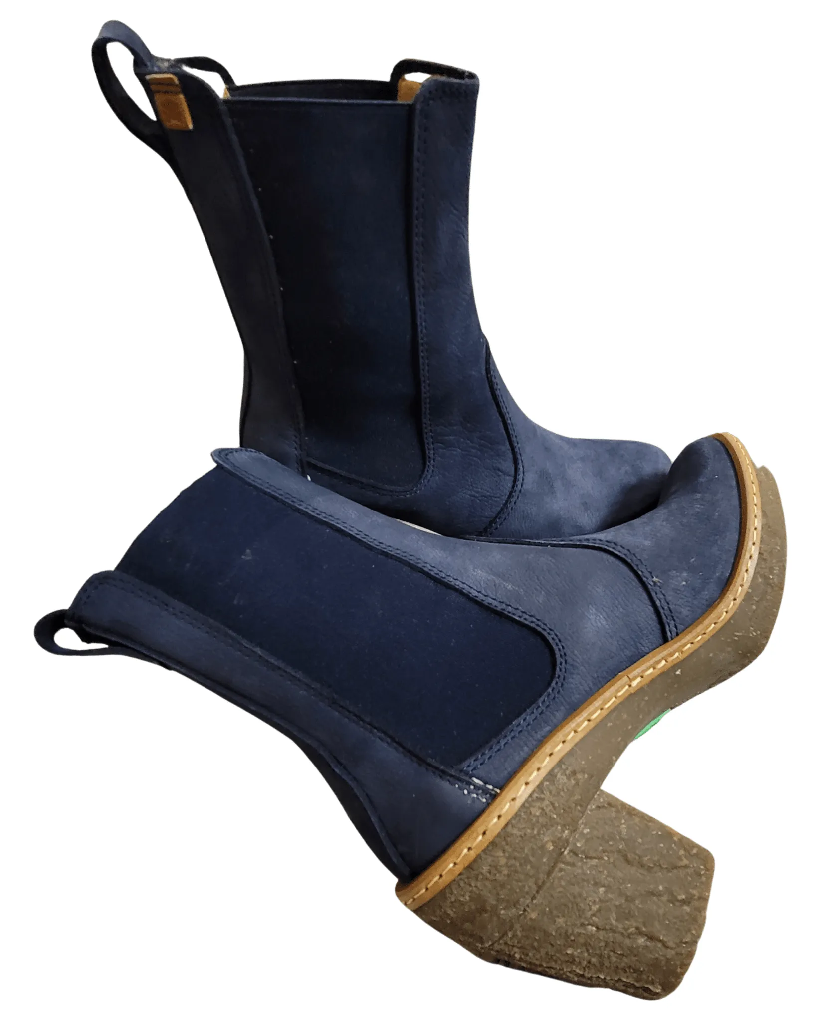 El Naturalista Women's Haya Boots- Black/Ocean