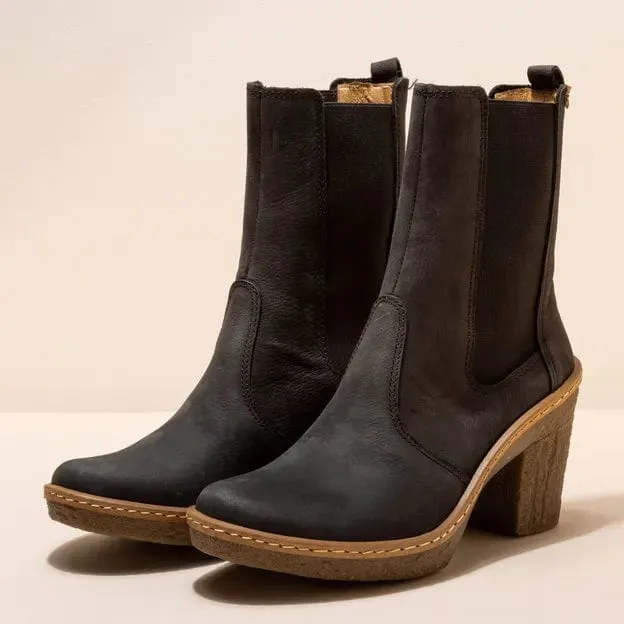 El Naturalista Women's Haya Boots- Black/Ocean