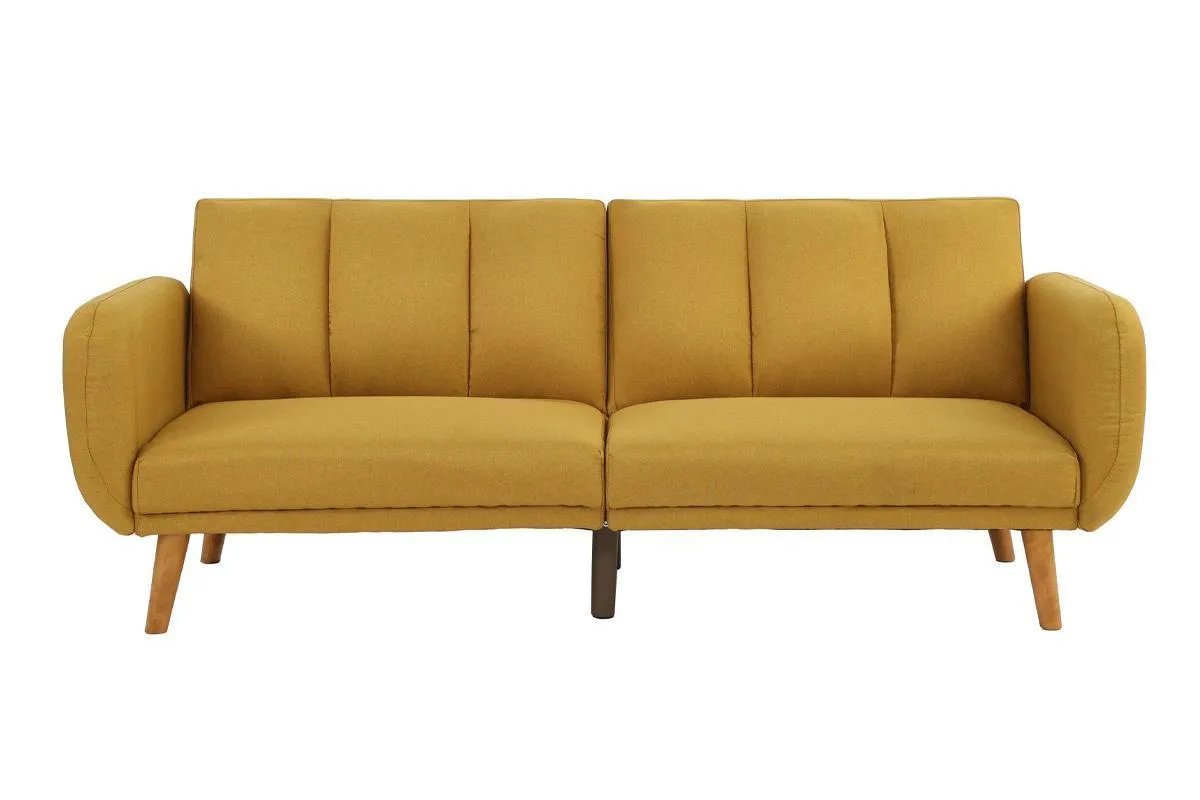 Elegant Modern Sofa-Mustard