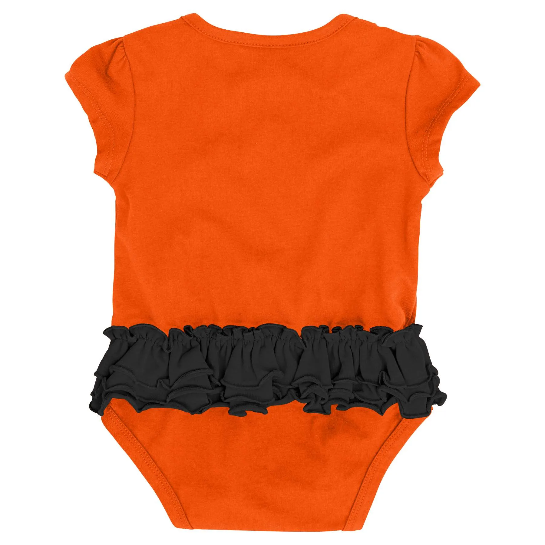 Flyers Baby Girl Creeper, Bib and Booties Set