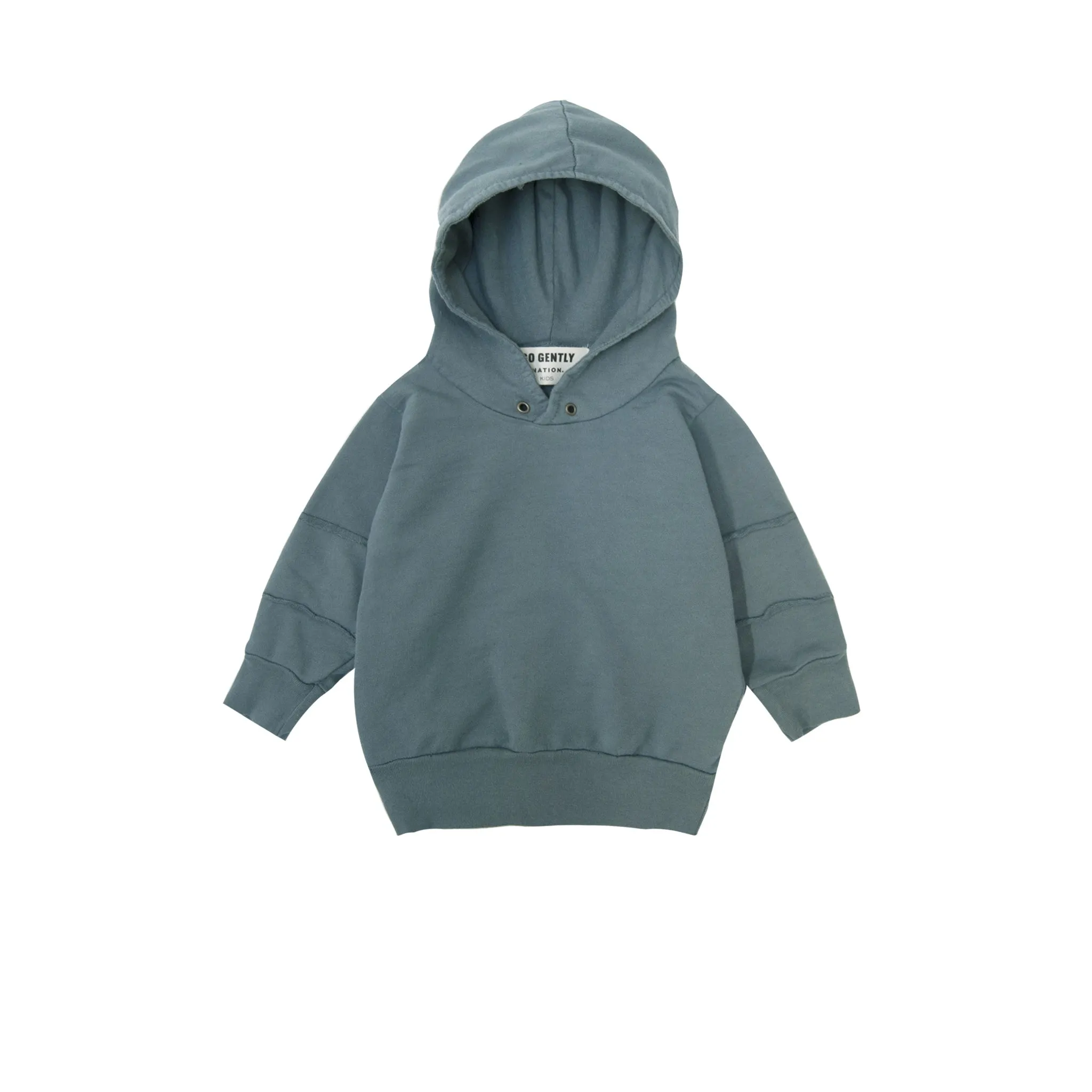 GO GENTLY NATION RAIN ARM PANEL HOODIE SET