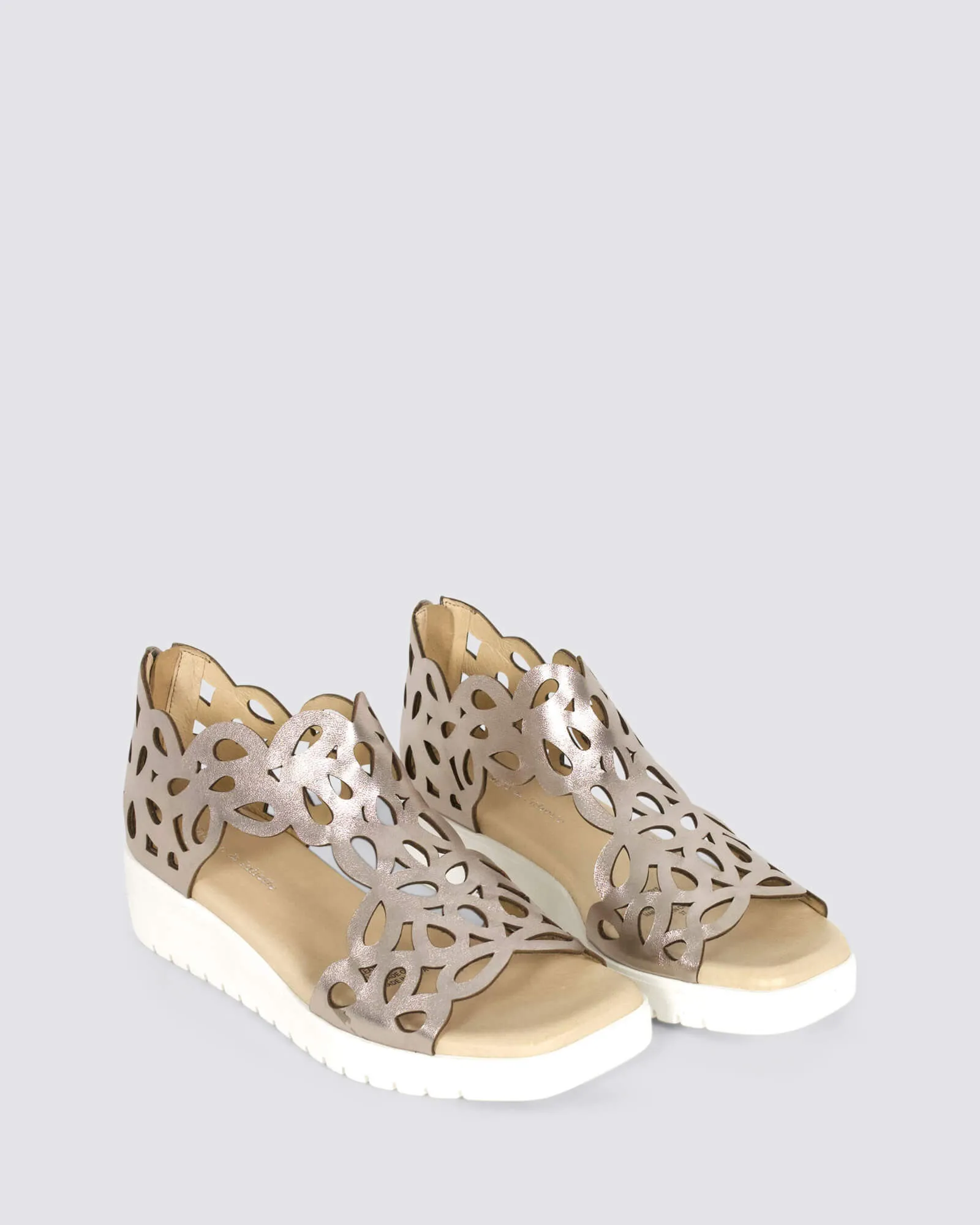 JELODYS SANDALS PLATINO LEATHER