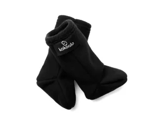Kokoala Fleece Booties - Black