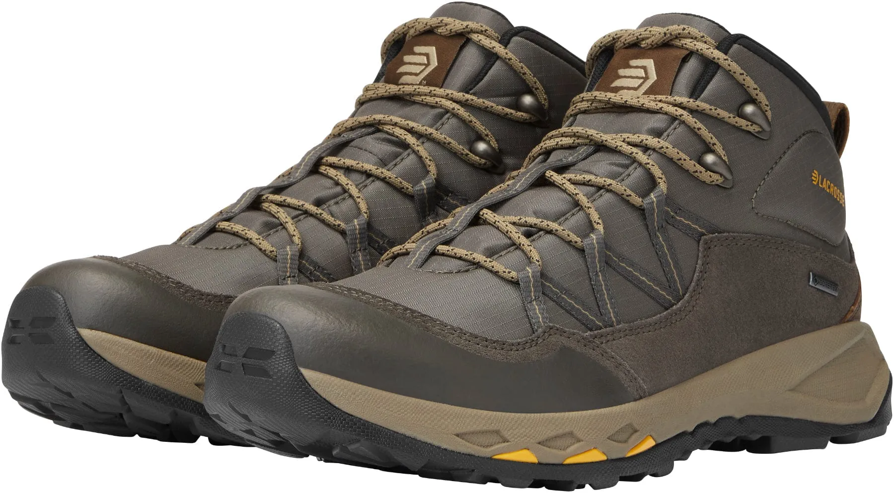 LaCrosse Men's San Juan Mid Dark Olive GTX Hiking Shoes 535810