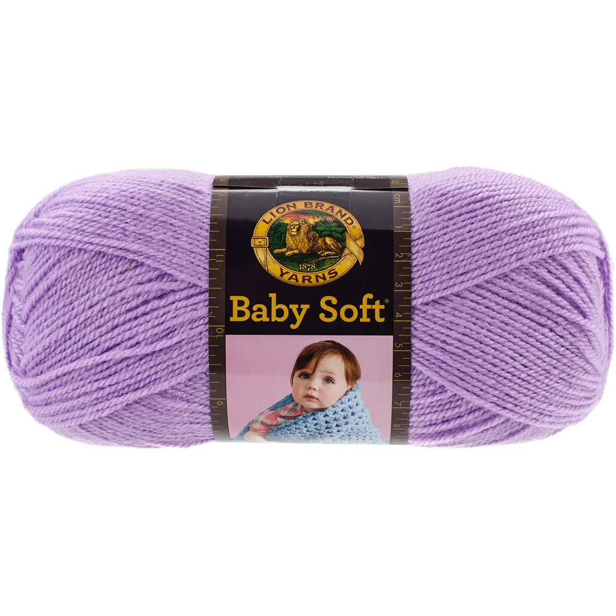 Lion Brand Baby Soft Yarn - Pansy 140g