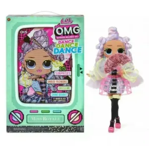 LOL Surprise OMG Dance Dance Dance MISS ROYALE Fashion Doll 15 Surprises
