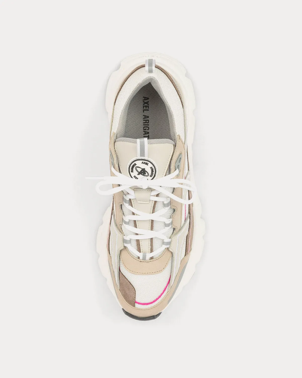 Marathon R-Trail Beige / Pink Low Top Sneakers