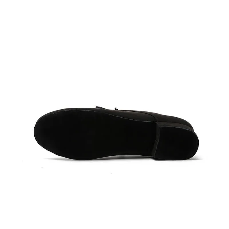 Men Latin Standard Heel Professional Dance Shoes