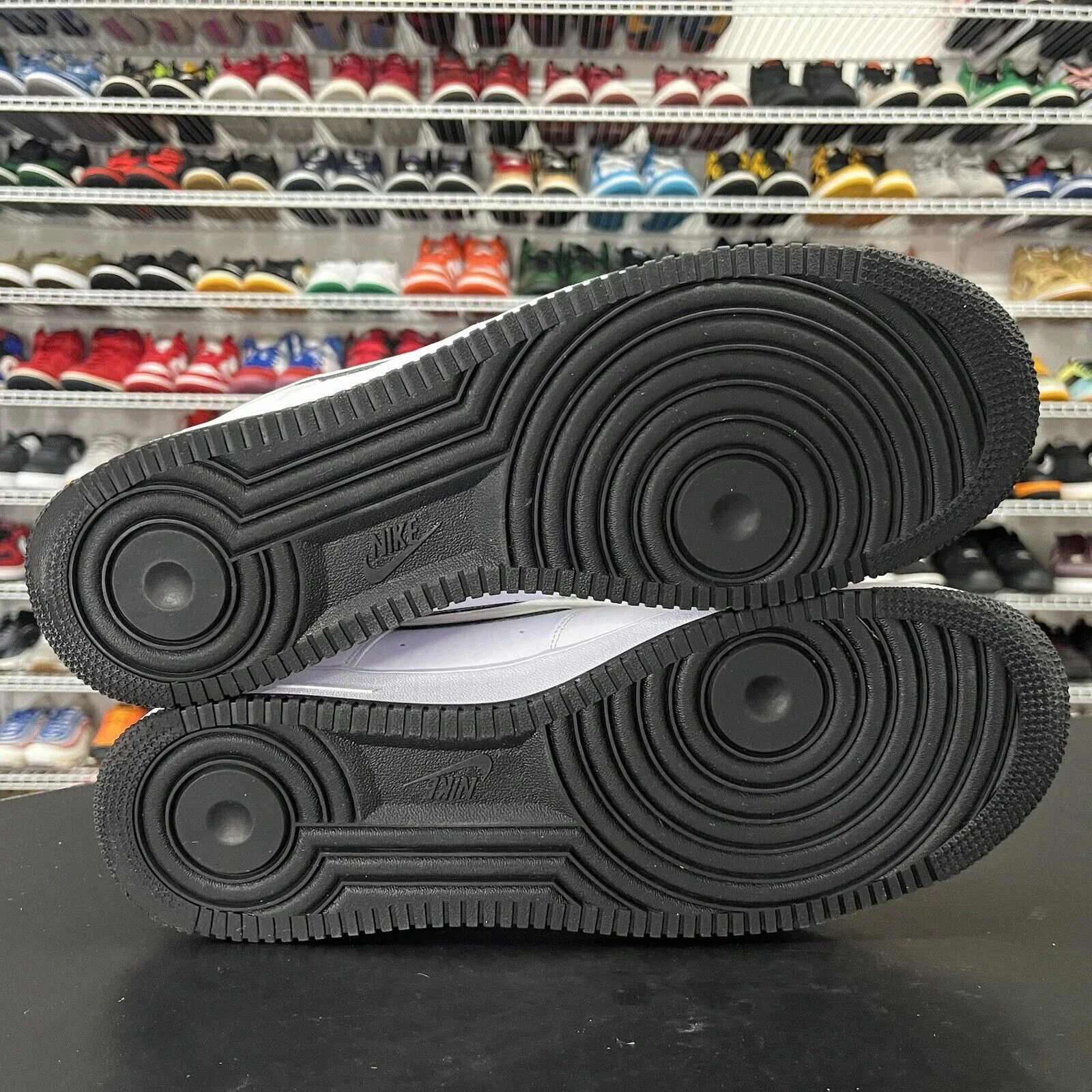 Nike Air Force 1 '07 Low Shoes 'White/Black' (DV0788-103) Sz 14