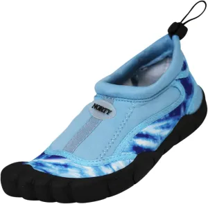 NORTY Boys 11-4 Light Blue Tie Dye Watershoe 38884