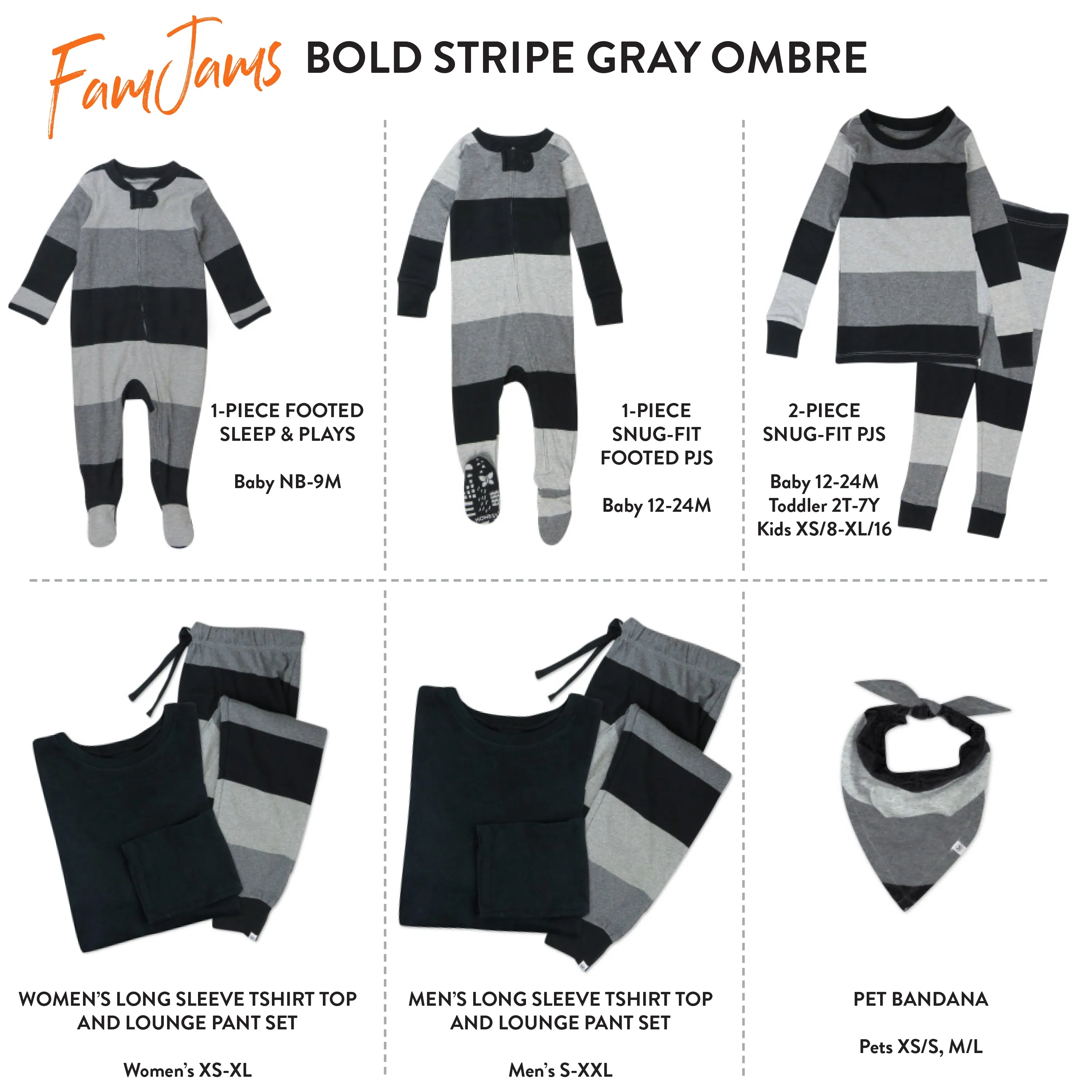 Organic Cotton Holiday Matching Family Pajamas