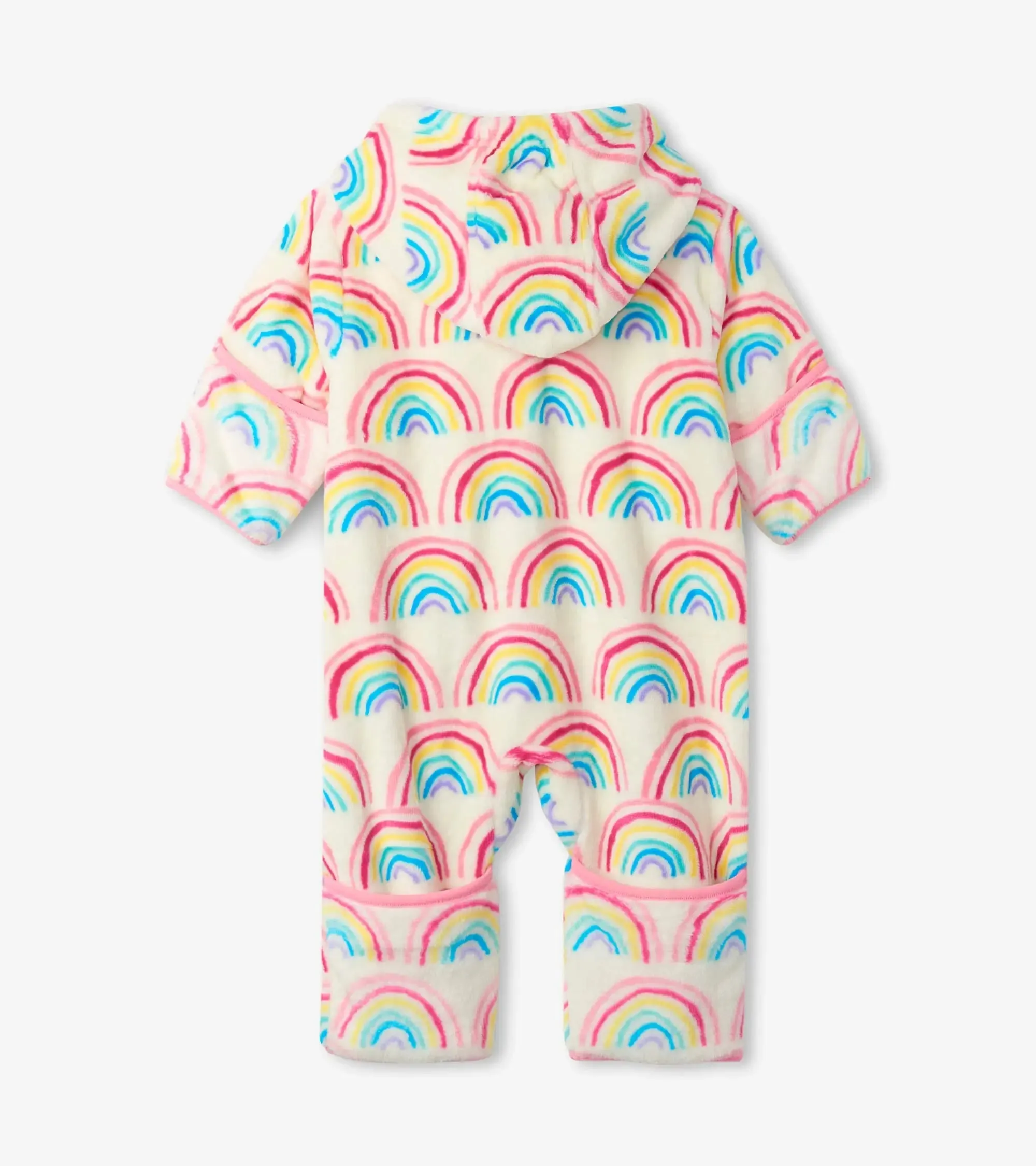 Pretty Rainbows Fuzzy Fleece Baby Bundler | Hatley