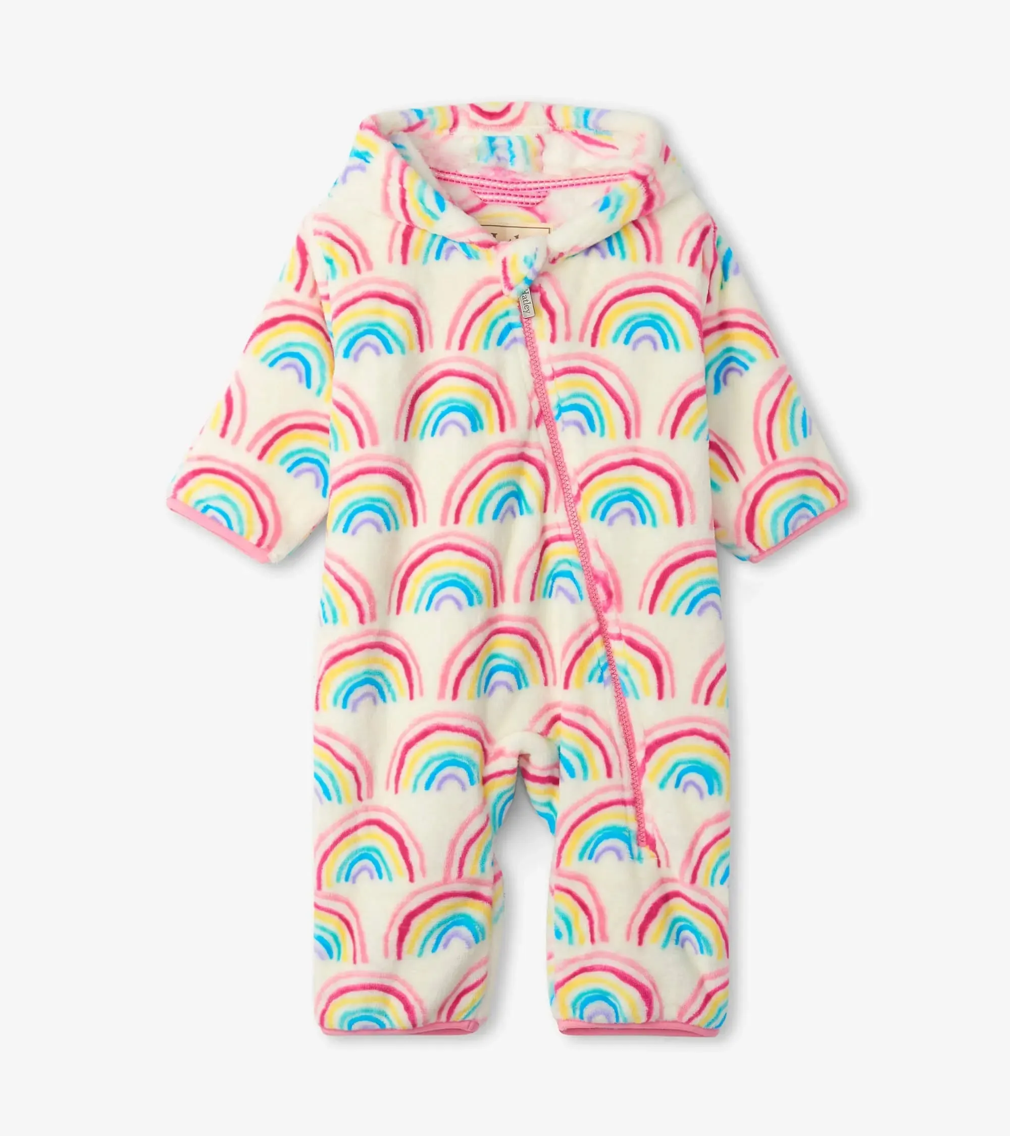 Pretty Rainbows Fuzzy Fleece Baby Bundler | Hatley