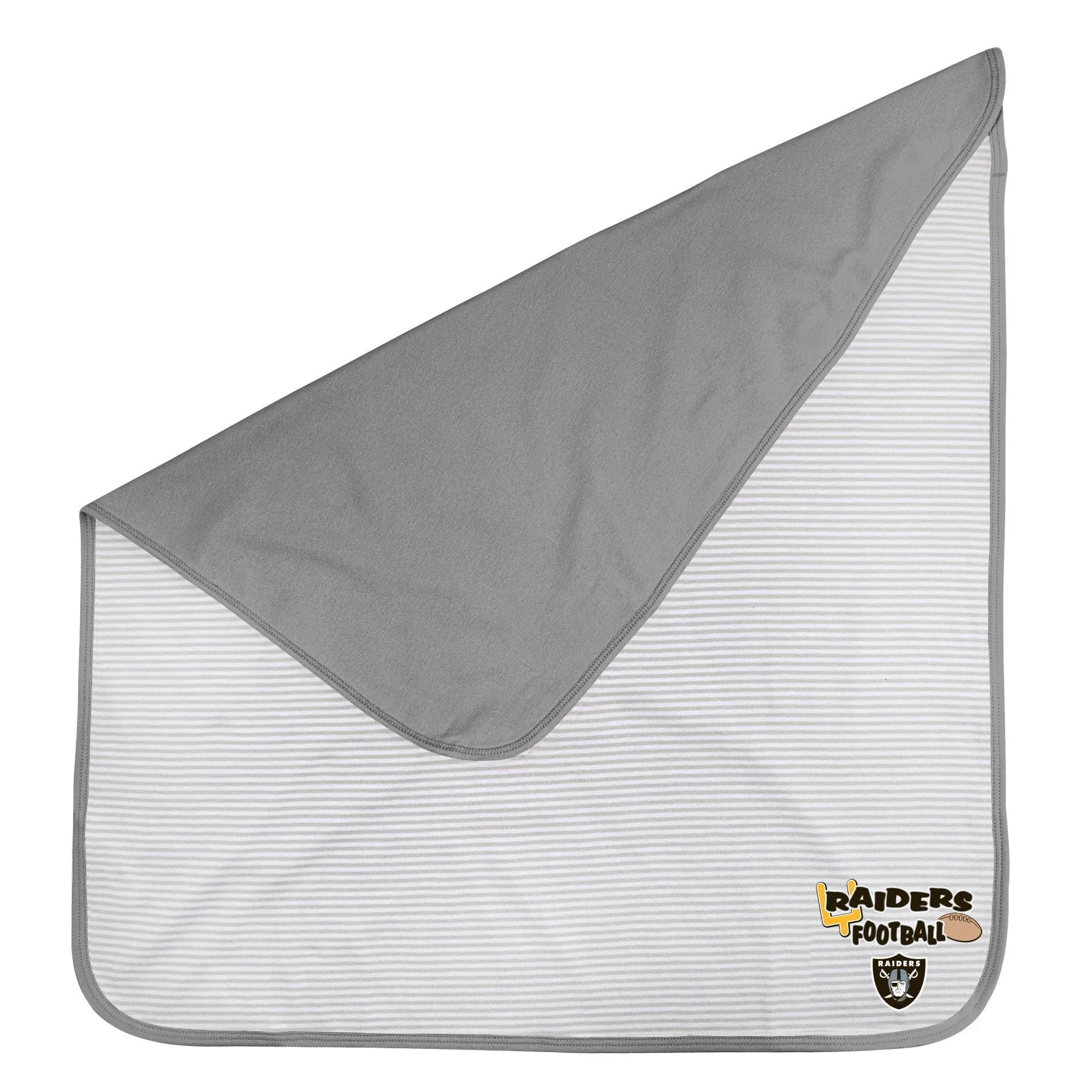 Raiders Newborn Baby Blanket