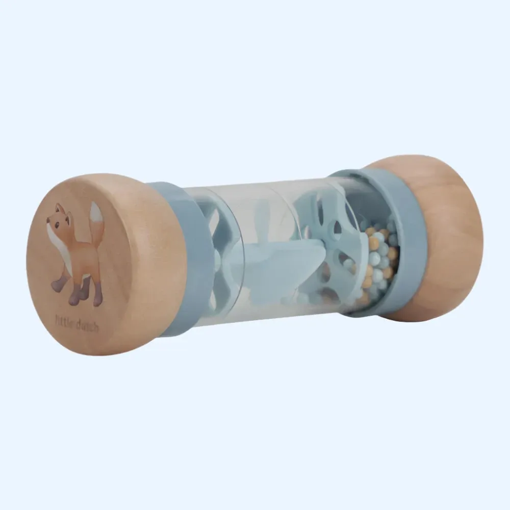 Sensory Baby Rain Rattle - Forest Friends