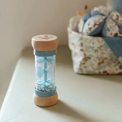 Sensory Baby Rain Rattle - Forest Friends