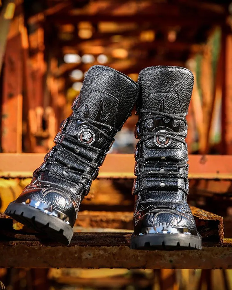 Techwear Motorcycle Riding Boots