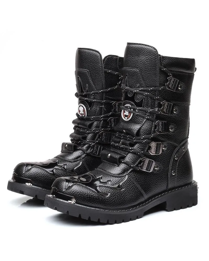 Techwear Motorcycle Riding Boots