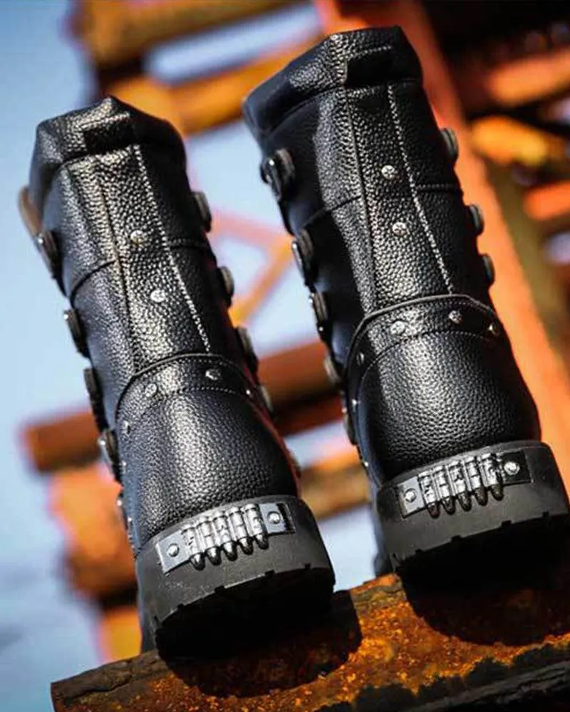 Techwear Motorcycle Riding Boots