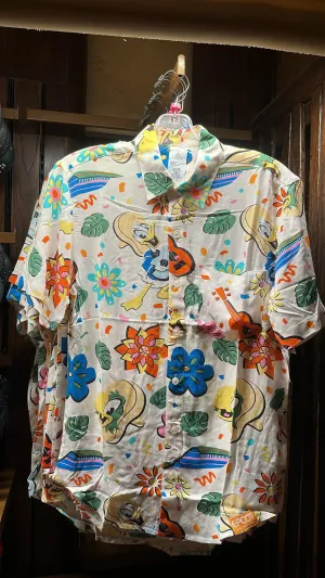 Three Caballeros Button Down Shirt