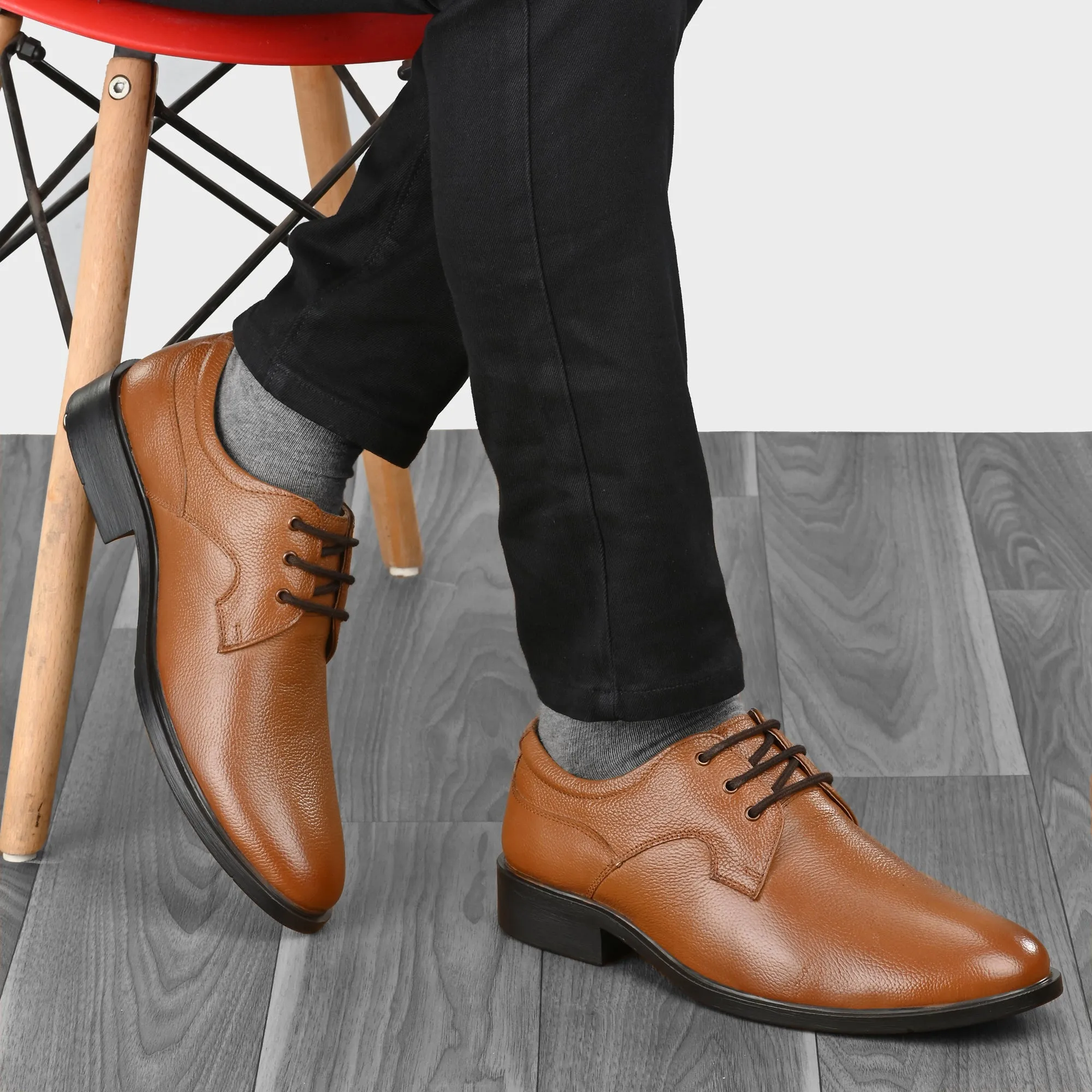 Trusty Full Grain Leather Derby Lace Ups