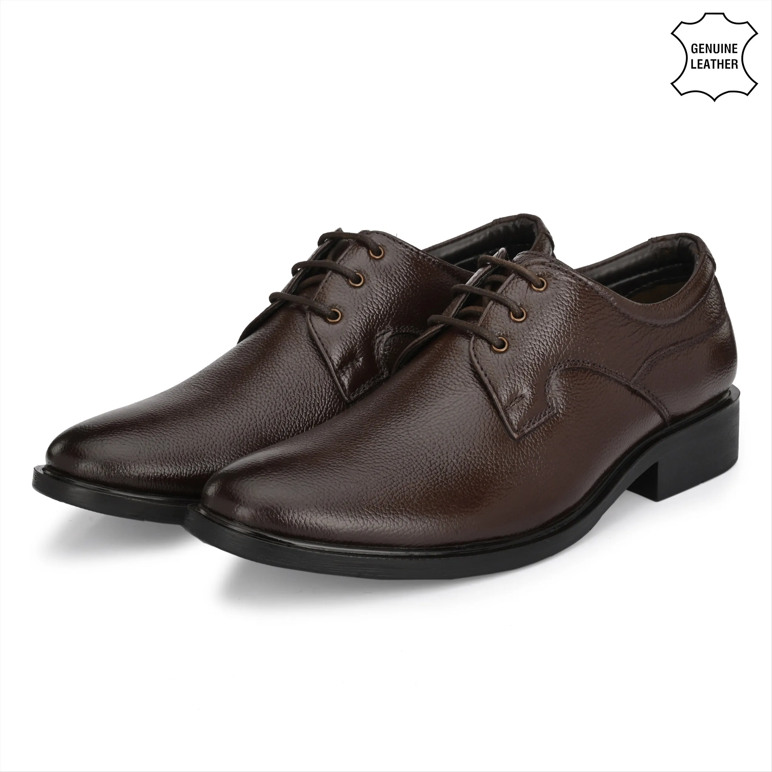Trusty Full Grain Leather Derby Lace Ups