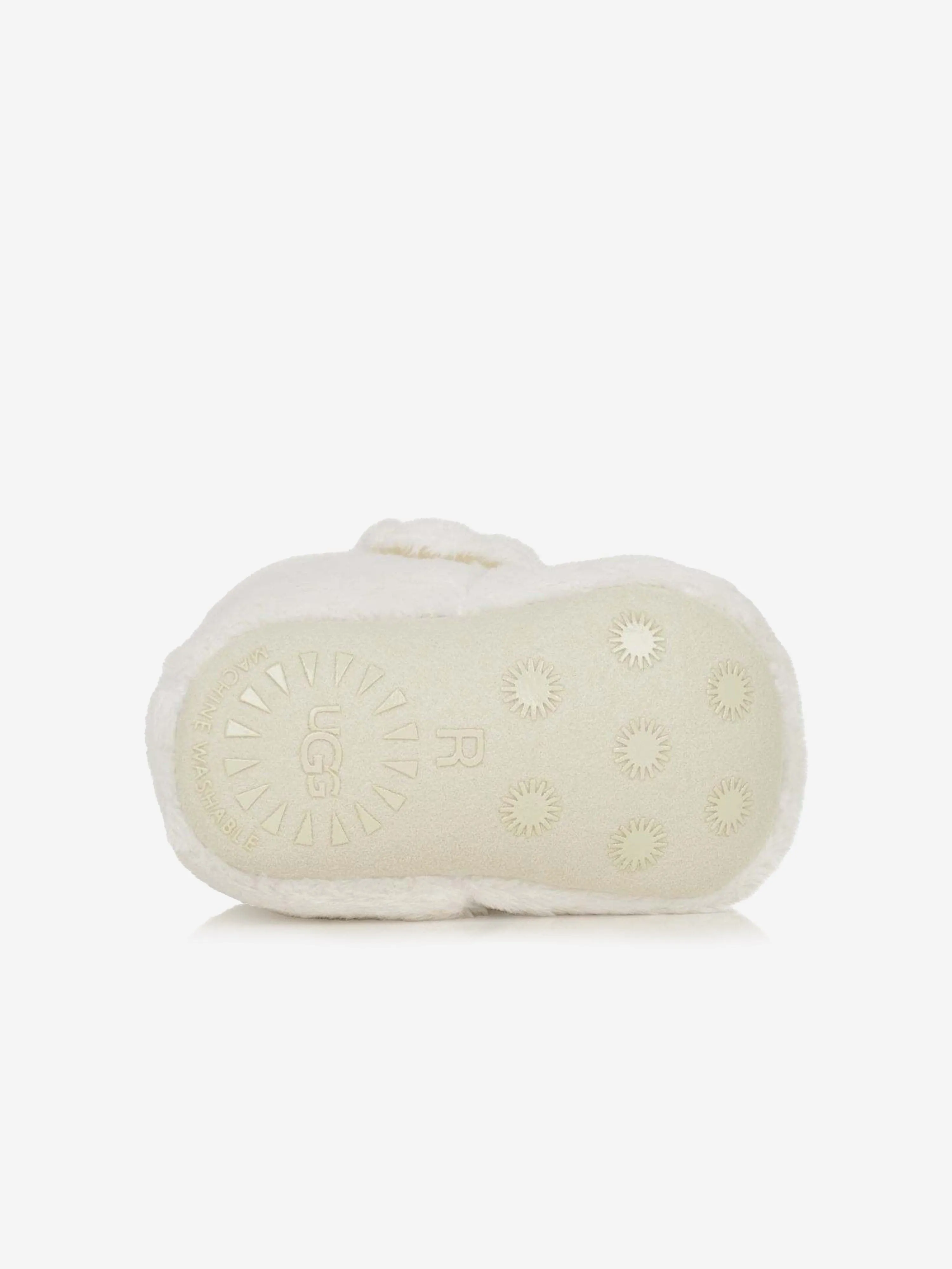 UGG Baby Bixbee Booties in Ivory