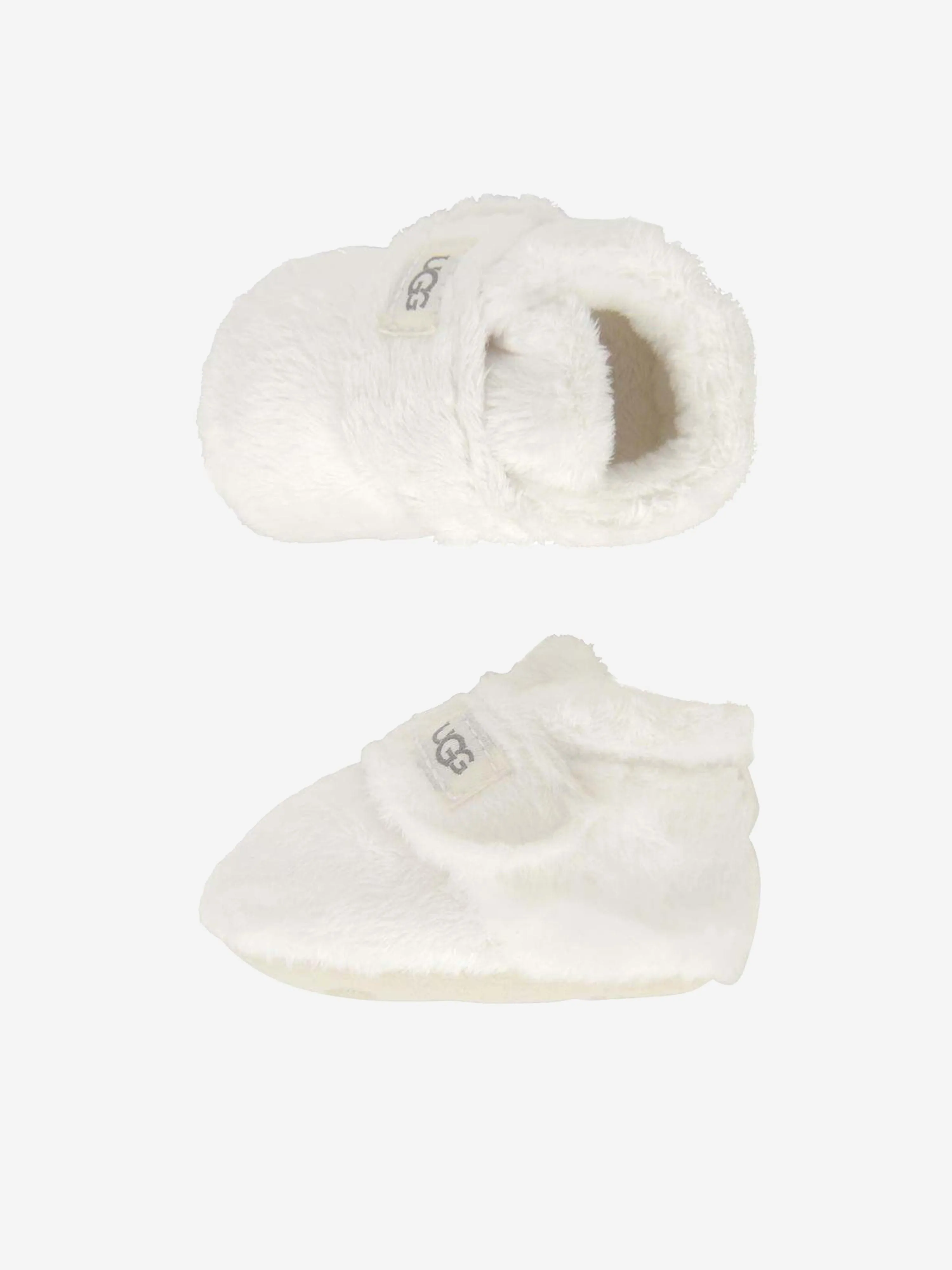UGG Baby Bixbee Booties in Ivory