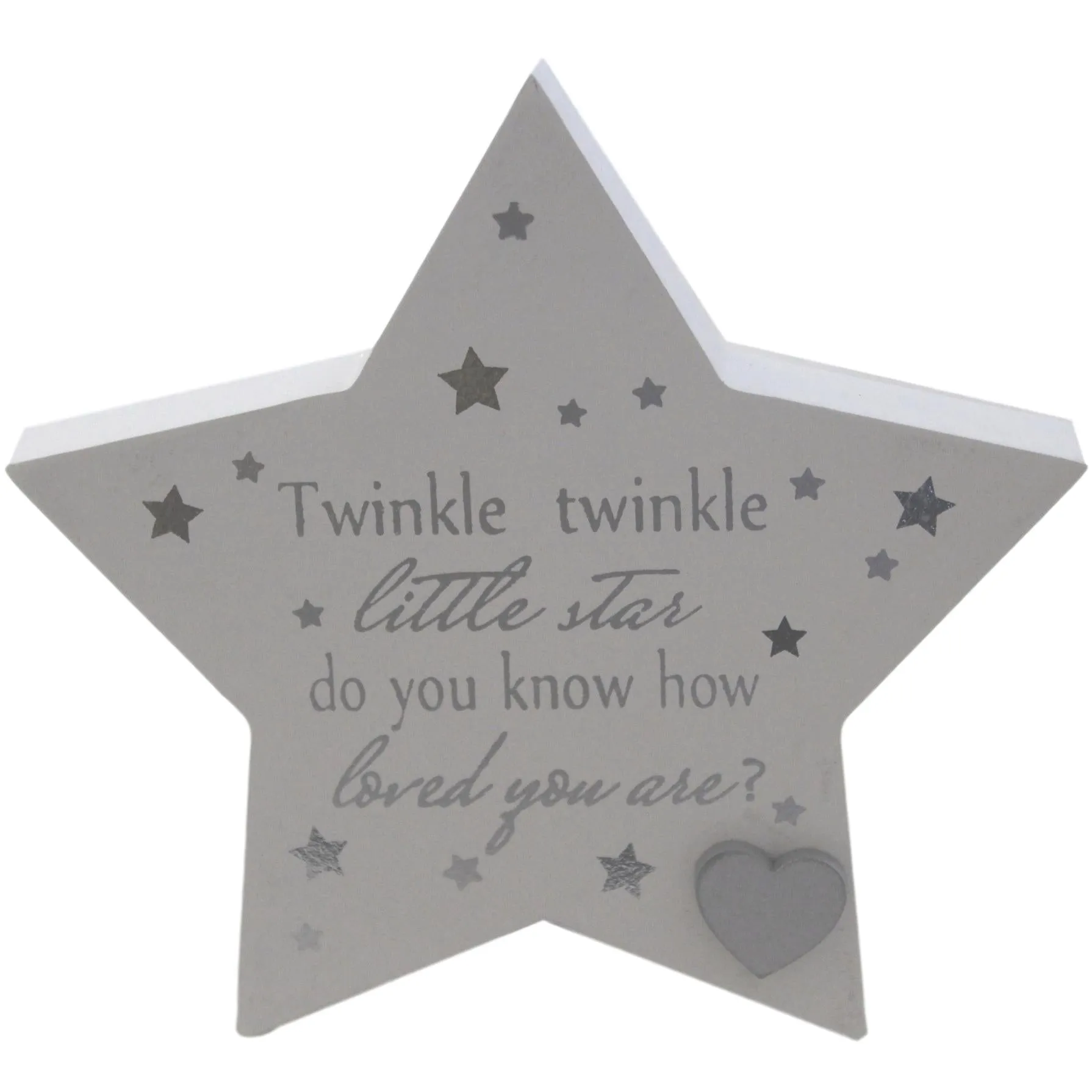 White and Silver Baby Girl Gift Set with Keepsake Box