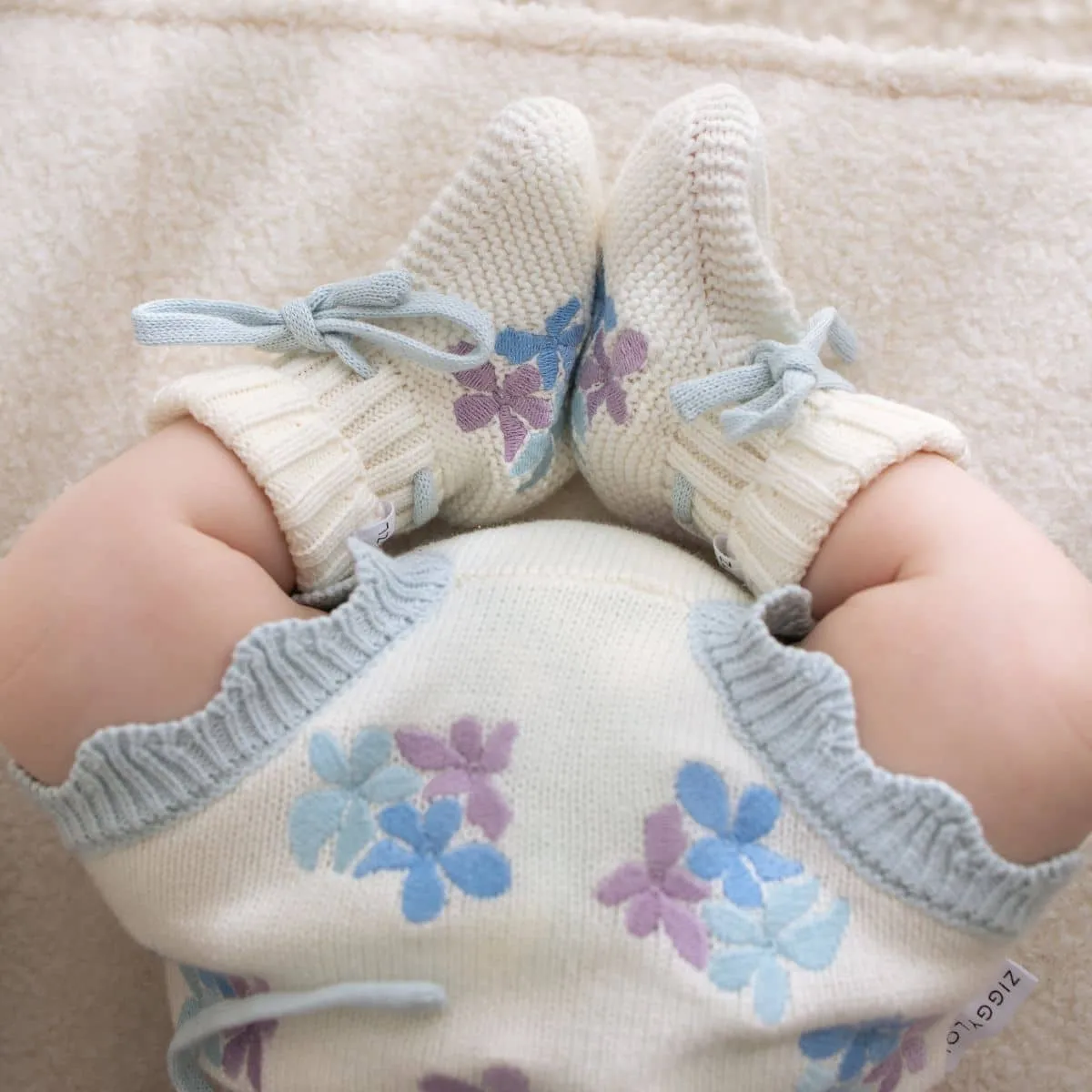 Ziggy Lou Knit Booties - Alaska